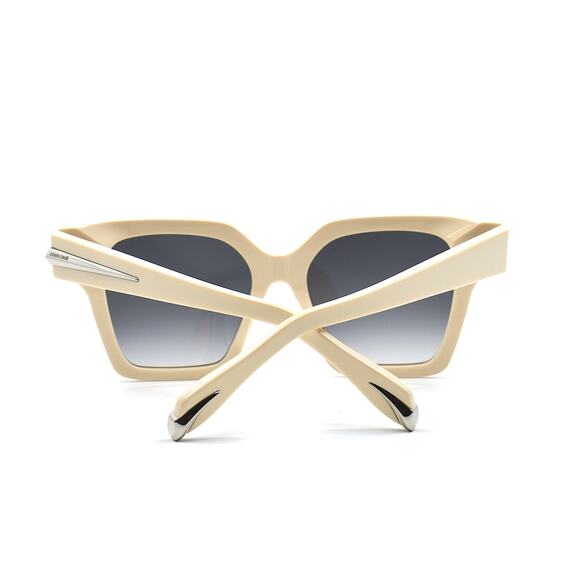 ROBERTO CAVALLI SRC002S IVORY GREY GRADIENT AUTHENTIC SUNGLASSES main image 14